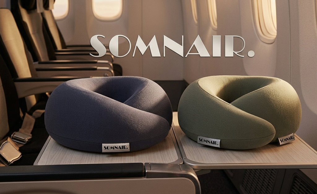SOMNAIR™ Ergonomic Travel Pillow 360° Neck Support